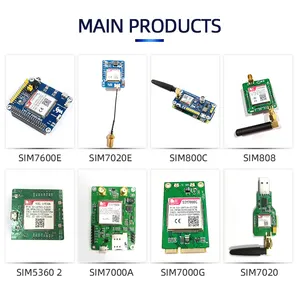 SIMCOM SIM7000 GPRS/EDG LTE CAT-M1 eMTC NB-Modulo IoT SIM7000E MINI bordo di Sviluppo di Kit bordo di sblocco con pin di uscita di ingresso