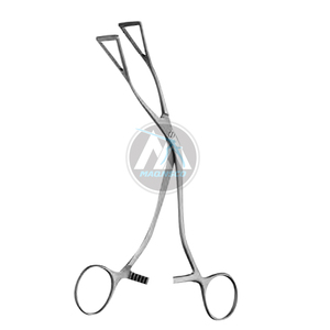 Pince de chirurgie profonde BRIDGE Source d'alimentation manuelle Longueur totale dentelée Ensemble d'instruments de 11 pouces (27.9cm) - Product Image 2