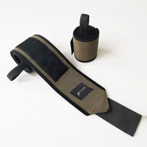 Logotipo personalizado neopreno muñequera Correa gimnasio Fitness Dispositivo de seguridad para levantamiento de pesas - Product Image 4