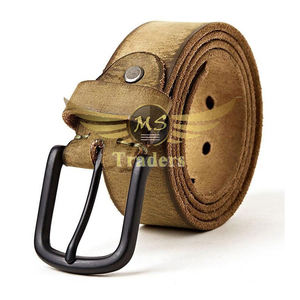 Fashion Accessories Trending Fashion Causal Belt Men Cow skin Unique Buckle Belt For Men Waistband Black Metal Color Buckle Belt - Product Image 3