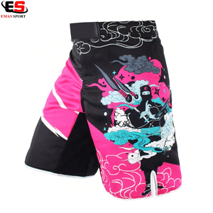 Pantalones cortos de boxeo sublimados con logotipo personalizado MMA al mejor precio al por mayor, ropa de lucha para entrenamiento físico para artes marciales, servicio OEM - Product Image 4