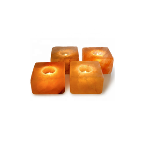 2026 IMPEX PAKISTAN Eco-Friendly Handmade Natural Shape Organic Material Himalayan Crystal Pink Salt Lamp <b>Candle</b> <b>Holder</b> - Product Image 2