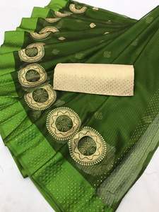 Tenue de fête en mousseline de soie, nouvel accessoire décontracté, Look traditionnel indienne, tissu imprimé, vente en gros, plage, raie - Product Image 5