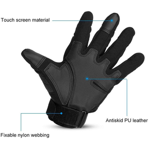 Guantes tácticos resistentes a cortes duraderos con logotipo personalizado del fabricante superior para entrenamientos equipo de defensa personal - Product Image 3