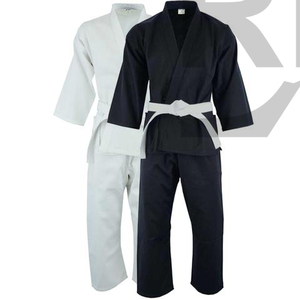 ขายส่งที่มีคุณภาพสูงคาราเต้เครื่องแบบศิลปะการต่อสู้สวมใส่/ที่กำหนดเองคาราเต้เครื่องแบบ/ผ้าถัก - Product Image 1