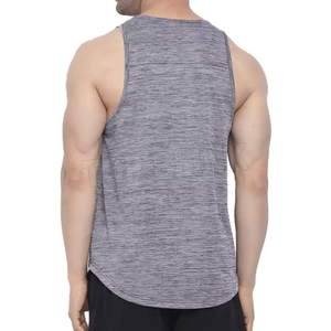 Camiseta sin mangas informal para hombre, Camiseta cómoda de algodón y poliéster para Fitness, entrenamiento de gimnasio, chaleco de estilo deportivo para correr, nuevo diseño - Product Image 2
