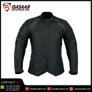 Señoras ligero negro elegante ropa de calle deporte textil impermeable motocicleta Cordura protectora-Chaqueta de carreras - Product Image 3