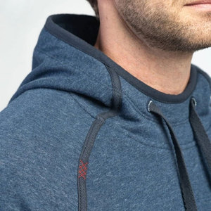 เสื้อฮู้ดผู้ชายพิมพ์ฟองแบบสวมหัว,โลโก้ที่กำหนดเองได้2022ผ้าฝ้ายหนา100% - Product Image 5