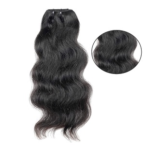 Indian Virgin Brazilian Human Hair <b>Extensions</b> Unprocessed Loose Wave Remy Hair Temple Cuticle - Product Image 1