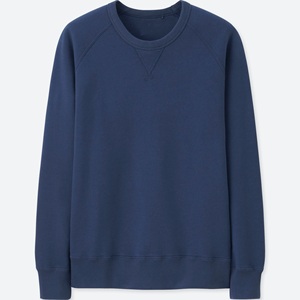 Nouveau Mode Hommes Sweat À Manches Longues Solide Couleur Casual 100% Coton Tissu Polaire Col Rond Premium Qualité Customized Design - Product Image 2