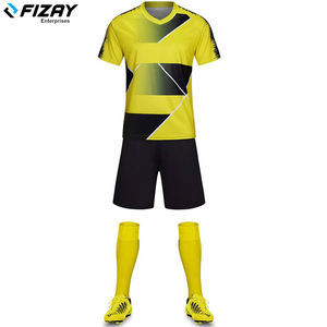 FIZAY ENTERPRISES Personnalisable Nouveau Style Vêtements de Football Uniforme Homme Respirant de Haute Qualité - Product Image 4