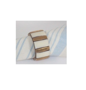 <b>Mother</b> of Pearl Napkin <b>Ring</b> Home Decorative Item for Desk and Dinnerware Flower Design MOP Napkin <b>Ring</b> and Sale - Product Image 4