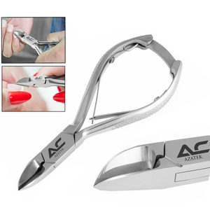 Coupe-ongles professionnel lames de coupe en forme d'ongle incurvé avec joint à vis de verrouillage de poignée Double ressort 5.5 pouces - Product Image 3