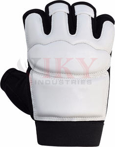 Gants de boxe MMA demi-doigts pour fitness, Muay Thai, Taekwondo, Karaté, Sanda, entraînement au sac de frappe et protection sportive - Product Image 3