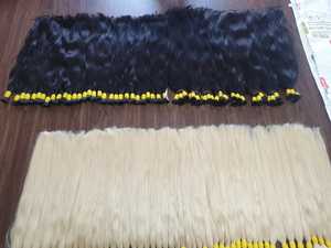 100% vierge Remy extension de cheveux humains droite 8-32 pouces toutes les couleurs de haute qualité cheveux en vrac à vendre prix de gros usine - Product Image 2