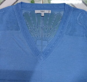 Pulls décontractés à col rond et manches longues pour femmes, en polyester/coton, surplus de marques, stock du Bangladesh - Product Image 3