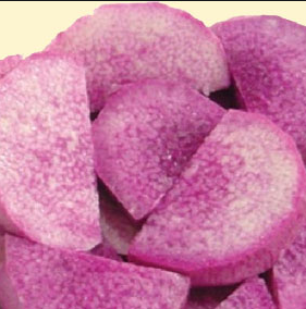 Trozos de Ñame Morado Frescos, 100% Puros y Congelados para Cocinar al Vapor, Hervir y Hornear - Ms. Tarina VIET DELTA - Product Image 5