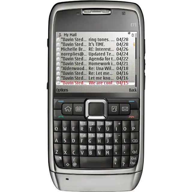 Miễn phí vận chuyển gốc giá rẻ 3g qwerty Bàn phím đầy đủ cổ điển đơn giản thanh mở khóa điện thoại di động điện thoại di động E71 qua đường bưu điện