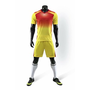Kits de entrenamiento de fútbol americano unisex hechos a medida, conjuntos de camisetas de tamaño XL, patrón de números lisos, logotipo impreso de algodón y poliéster - Product Image 1