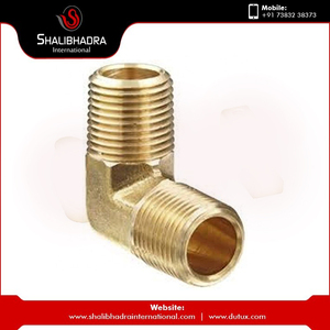 ข้อต่อท่อทองเหลืองแบบปรับแต่งได้90องศา - Product Image 4