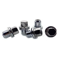 RRD500510 Écrou de roue en argent pour pièces de roue de véhicule à filetage Range Rover M14x1.5