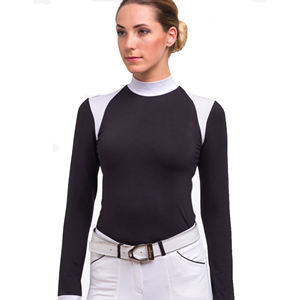 2024 Trending Women's <b>Horse</b> <b>Riding</b> Show Shirts Long Sleeve Quick Dry Performance Baselayer Equestrian <b>Wear</b> - Product Image 6
