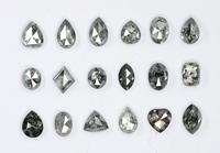100% Natural Earth Mined Salt and Pepper Diamonds for Luxurious Diamond Jewelry,Antique Diamond