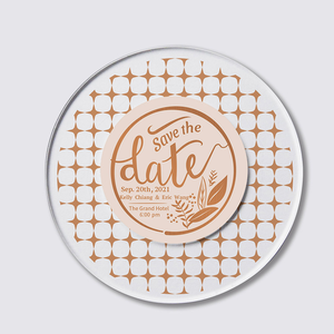Tarjeta de Invitación de Boda LED Acrílica, Invitación Luminosa para Guardar la Fecha del Evento Nupcial - Product Image 2