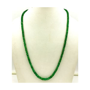 Cuentas Facetadas de Esmeralda de Alta Calidad a Bajo Precio, Proveedor Mayorista y Fabricante de la India, Compre Ahora - Product Image 1