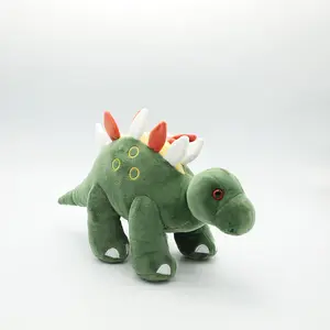 Tiranosaurio t-rex Shunosaurus de imitación de lentejuelas, juguete de dinosaurio de peluche personalizado, OEM ODM EN71