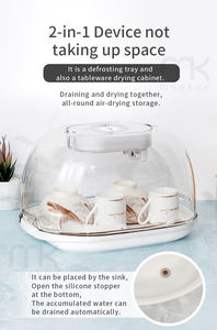 Bandeja de Aluminio Blanca de Alta Calidad y Ecológica para Descongelar Carne y Aves de Corral con Tapa, para Todas las Estaciones - Product Image 4