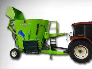 เครื่องผสมอาหารแบบติดตั้งบนรถแทรกเตอร์8 Cbm - Product Image 2