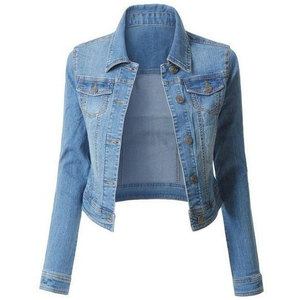 Vestes en jean matelassé personnalisées de haute qualité pour femmes Nouveau style dans des couleurs à la mode Vente en gros directe des tisserands pakistanais - Product Image 1