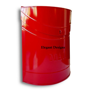 กล่องจดหมายสําเร็จรูปแบบชนบทชุบสังกะสีราคาถูกคุณภาพดีเยี่ยมกล่องจดหมายติดผนังที่ขายดีที่สุดกล่องจดหมายวินเทจ - Product Image 5