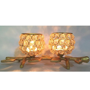 BRASS <b>TREE</b> BRANCH CANDLE HOLDER By BRASSWORLD INDIA - Product Image 1