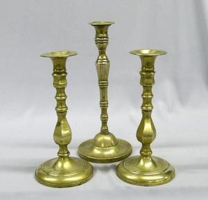 เชิงเทียนสีทองครีมิกแบบทันสมัยโดย brassworld อินเดีย - Product Image 2