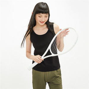 Yoga venta al por mayor Sexy gimnasio ropa deportiva de moda de deporte acolchado tapa del tanque - Product Image 6