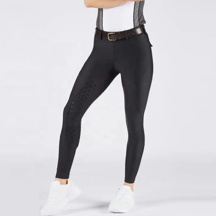 Groothandel Tarief Oem Full Seat Siliconen Hoge Kwaliteit Mannen Paardrijden Leggings Rijbroek Paardensport Jodhpurs