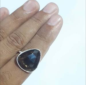 Vintage Malachite Cut Stone Bezel <b>Set</b> 925 <b>Sterling</b> <b>Silver</b> <b>Ring</b> for Women's Anniversary Wedding Party Jewelry - Product Image 1