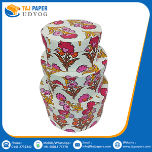 Caja de papel Kraft rígido de cartón hecho a mano, para embalaje de regalo, de varias formas y tamaños, personalizada - Product Image 6