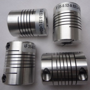 AF Type aluminium encodeur soufflet arbre accouplements flexibles avec structure soufflet métallique-OEM disponible-Engimech Products - Product Image 1
