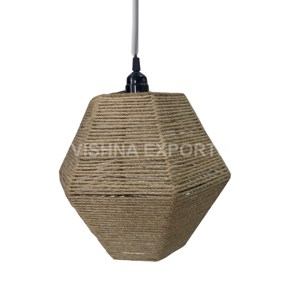 Handcrafted Jute Woven Pendant <b>Light</b> for Kitchen Elegant <b>Chandelier</b> & Lighting - Product Image 5