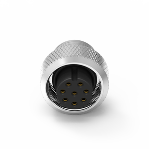 Connecteur de câble étanche moulé, 8 broches de taille B, avec vis blindé, 5a - Product Image 3