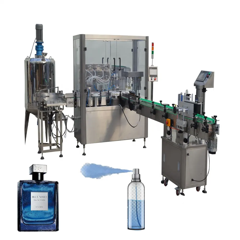JB-PX2 profesyonel sabun kapatma makinesi, parfüm dolum makinesi, şişe sıvı dolgu üretim hattı