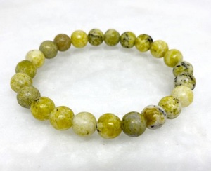 Bracelet Serpentine en cristal, de perles rondes - Product Image 3