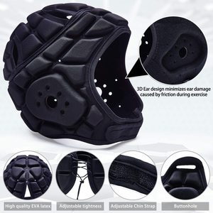 Protector de Cabeza de Fútbol Americano para Adultos, Personalizado con Logotipo Impreso, ABS, Color Personalizado, Ligero, por Standard International - Product Image 3