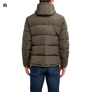 Chaqueta acolchada ligera para hombre, ropa cálida de invierno, transpirable, con diseño de marca personalizado completo, Logo impreso, producto barato - Product Image 6
