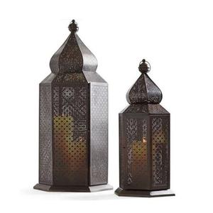 Newest Design Metal Candle Lanterns Home <b>Bedroom</b> Balcony Decoration Accessories Decorative Moroccan Candle Lanterns Hanging - Product Image 1