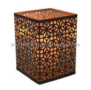 Candelabros de Hierro Metálico Hechos a Mano con Diseño Único para Decoración del Hogar y Navidad IHA IHACA187 - Product Image 2