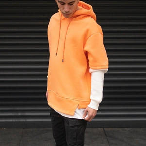 Sudadera con Capucha de Gran Tamaño, 100% Algodón, Tejida, para Hombre, Manga Regular, Nuevo Estilo, Buen Precio, Oferta al por Mayor, Tendencia - Product Image 4